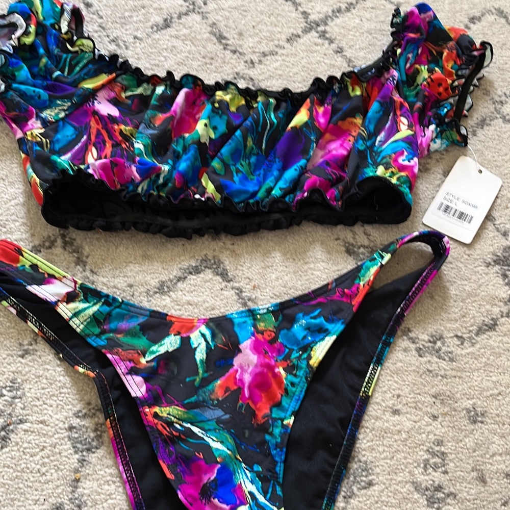 Multi Colored Bikini NWT - Picture 3 of 3